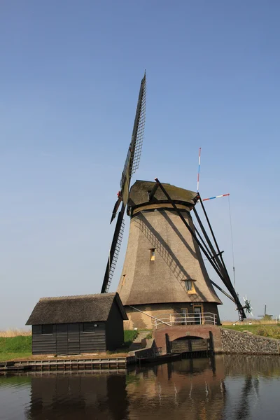 Holenderski wiatrak. — Zdjęcie stockowe