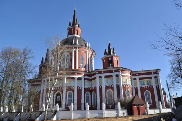 Aziz Nikolaos tsarevo kilise Köyü. — Stok fotoğraf