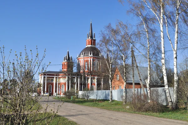 St. nicholas kostel vesnice Carevo. — Stock fotografie