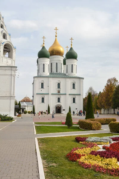 Églises Orthodoxes Kolomna Automne Dans Partie Historique Ville Kolomna Dans — Photo