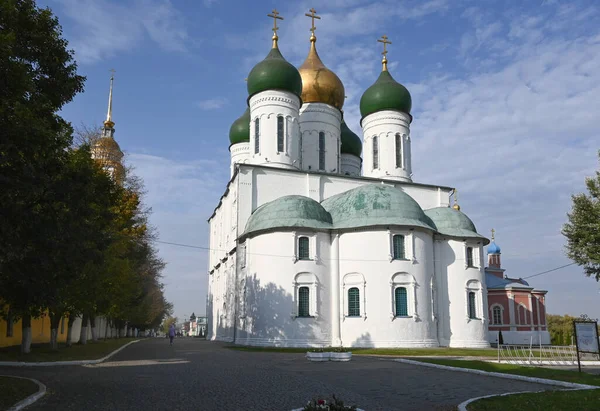 Orthodox Churches Kolomna Autumn Historical Part City Kolomna Moscow Region — ストック写真