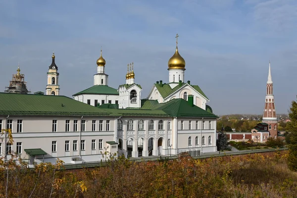Ortodoxa Kyrkor Kolomna Hösten Den Historiska Delen Staden Kolomna Moskva — Stockfoto