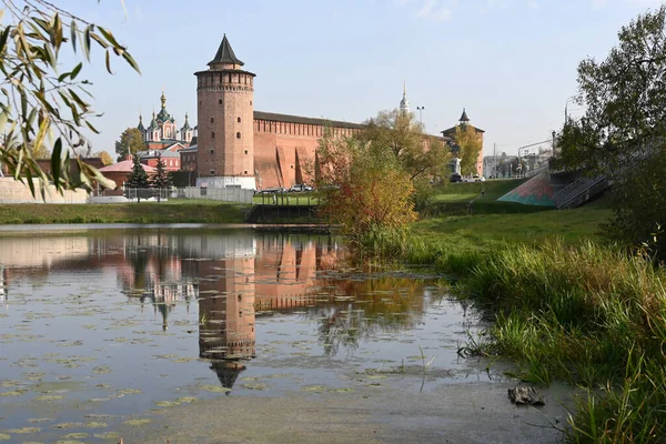 Orthodox Churches Kolomna Autumn Historical Part City Kolomna Moscow Region — Stock fotografie