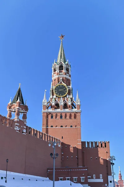 Kremlin Moscú Plaza Roja Moscú Rusia — Foto de Stock