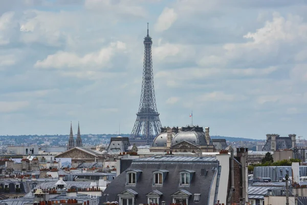 Paris Depuis Toit Centre Pompidou Vue Dessus Capitale Française Photos De Stock Libres De Droits