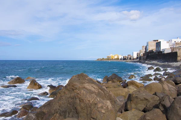 El roque vesnice, gran canaria, Španělsko — Stock fotografie