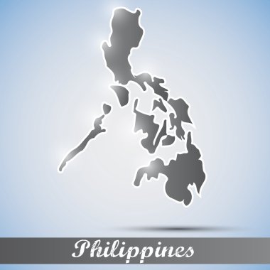 parlak simge şeklinde Filipinler