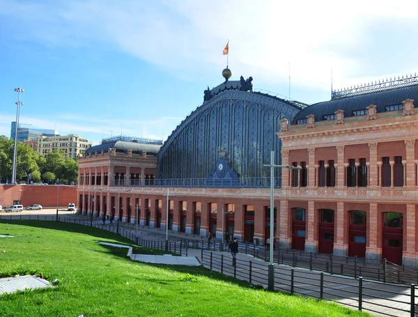 Atocha estación de tren, madrid, españa — Foto de Stock