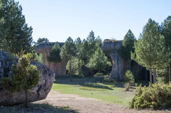 National Park "The Ciudad Encantada" (Enchanted City), Cuenca (Spain) — Stock Photo, Image
