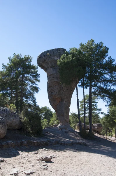 Parco Nazionale "La Ciudad Encantada", Cuenca (Spagna) ) — Foto Stock