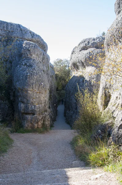 Parco Nazionale "La Ciudad Encantada", Cuenca (Spagna) ) — Foto Stock