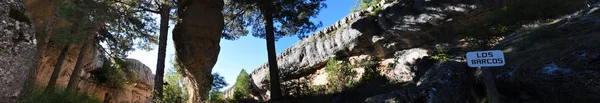 National Park "The Ciudad Encantada" (Cidade Encantada), Cuenca (Espanha ) — Fotografia de Stock