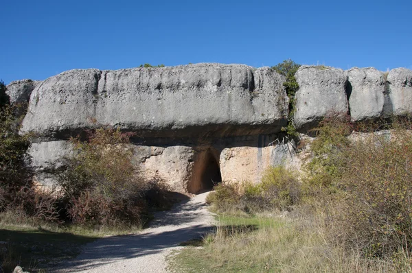 National Park "The Ciudad Encantada" (Cidade Encantada), Cuenca (Espanha ) — Fotografia de Stock