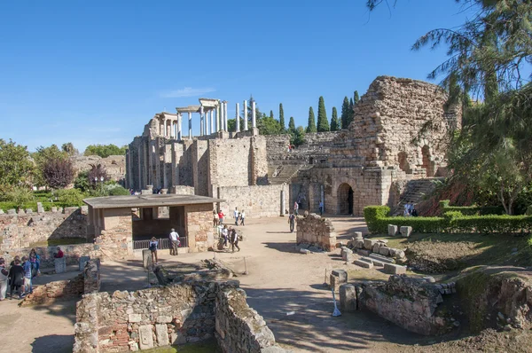 The Roman Theatre (Teatro Romano) in Merida, Spain. — Stock Photo, Image