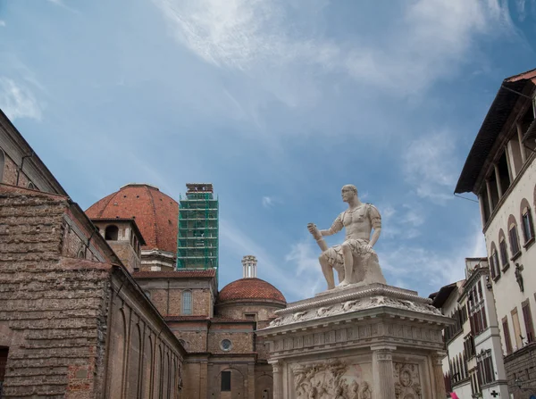 Kyrkan san lorenzo i florence, Italien — Stockfoto