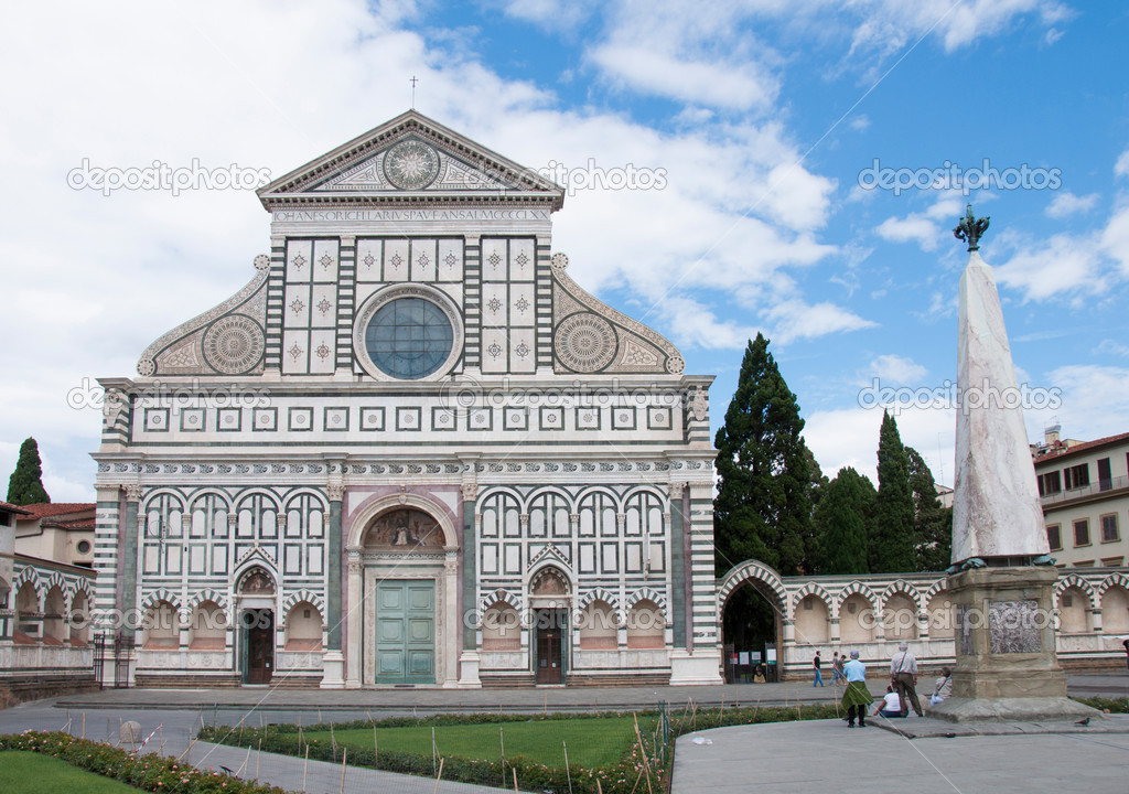 Church of Santa Maria Novella in Florence, Italy