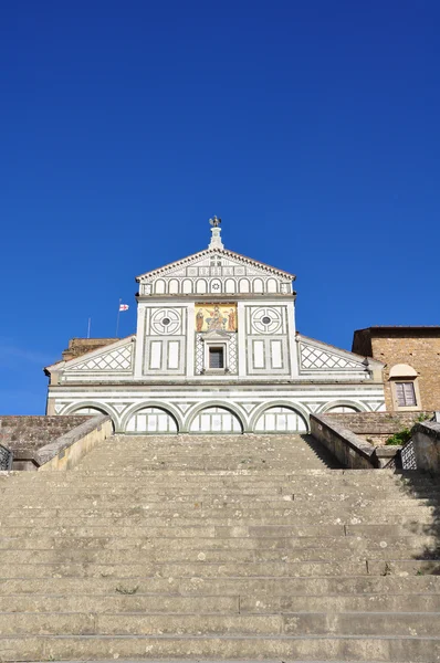 San Miniato al Monte in Florence — Stock Photo, Image