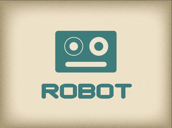 Tête de robot — Image vectorielle