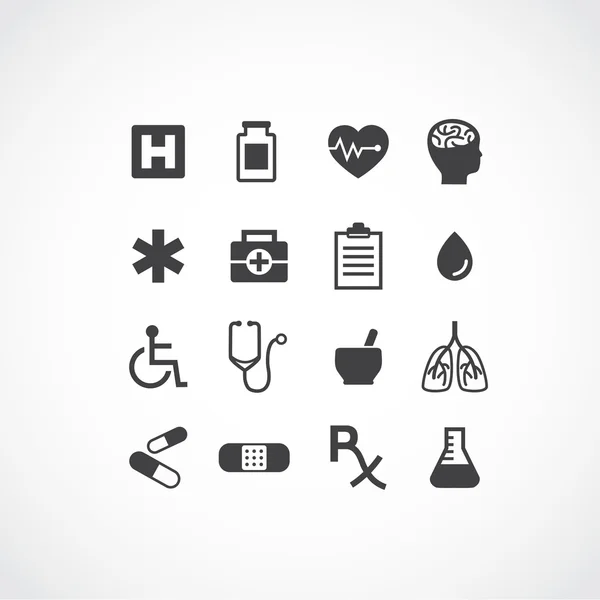 Medical Icons — Stock Vector