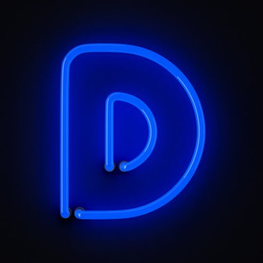 Neon harf d
