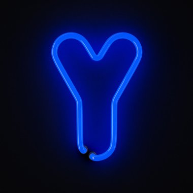 Neon harf y