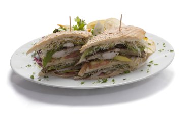 sandviç yakın çekim