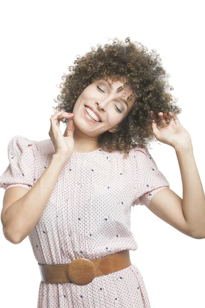 Mooie vrouw poseren — Stockfoto