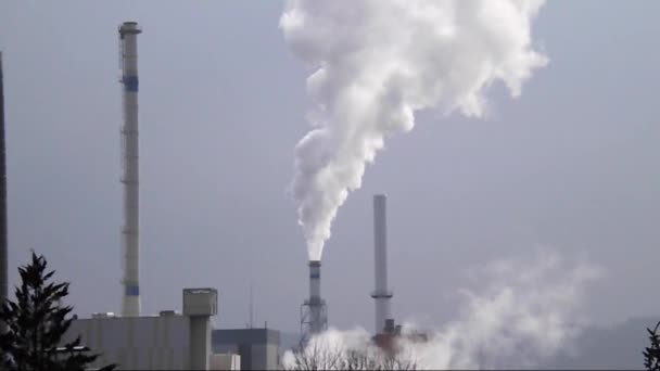 Föroreningar — Stockvideo