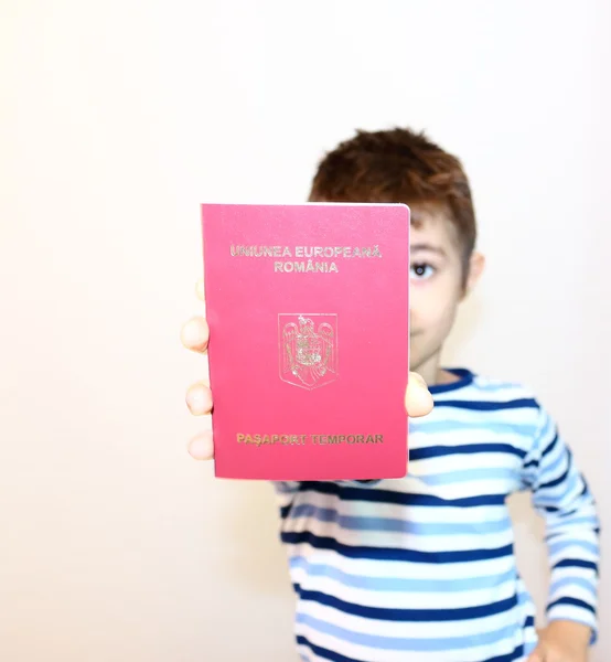 Romanian Passport — Stock Photo, Image