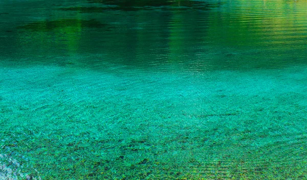 Zielone jezioro austria — Zdjęcie stockowe