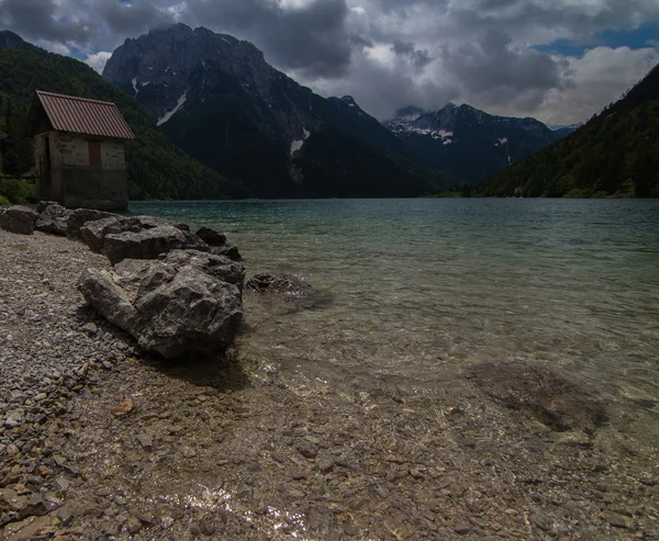 Lago del Predil — Stock fotografie