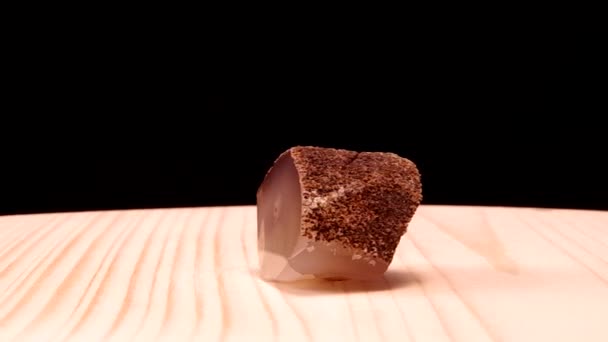 Pierre minérale d'agate 