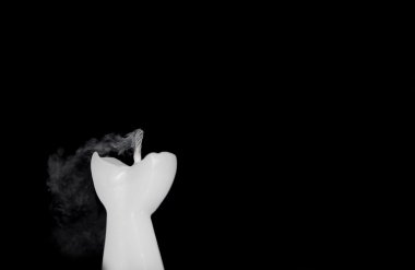 dışarı üflenir mum