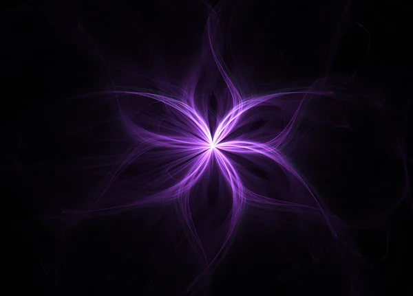 Soyut fraktal çiçek