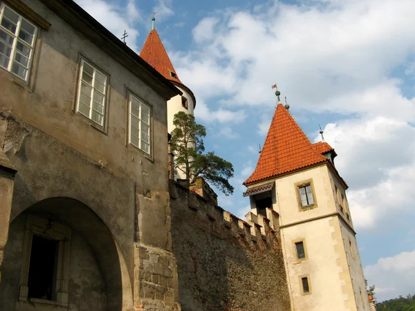 Slottet krivoklat, Tjeckien — Stockfoto
