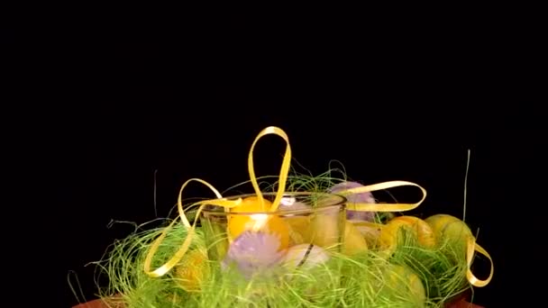 Easter decoration — Stock Video