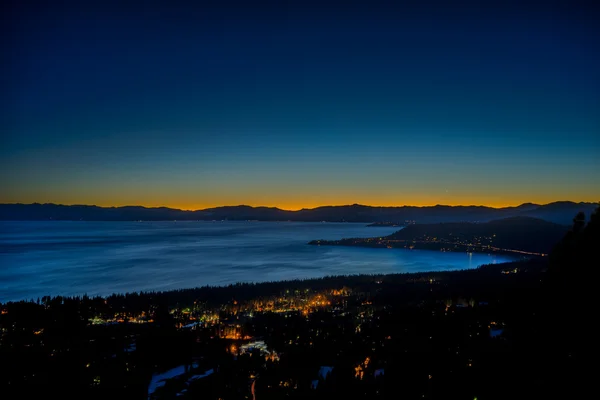 Pôr do sol em North Lake Tahoe — Fotografia de Stock