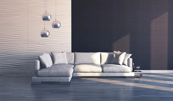 Modern sofa — Stock Photo, Image