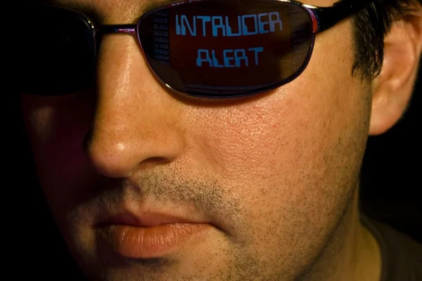 Hacker is detected — Stock Photo, Image