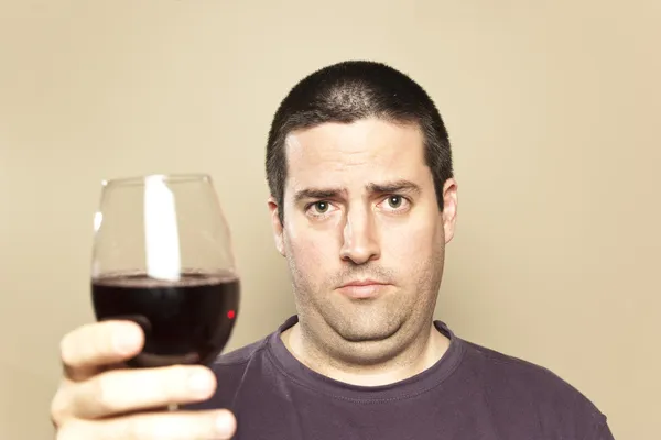 Man geeft een toast — Stockfoto