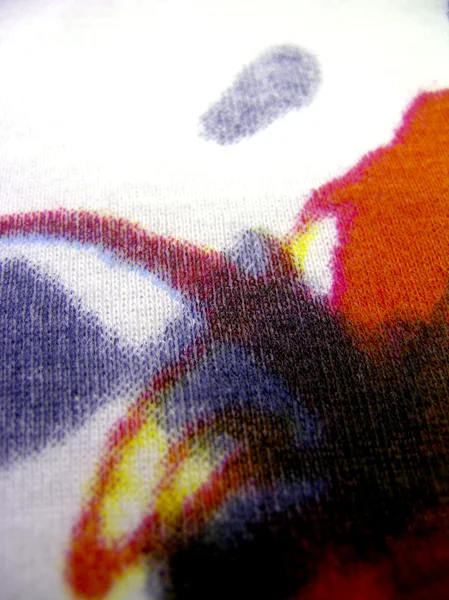 Stoffa di lana stampata — Stockfoto