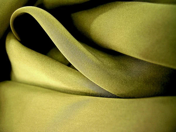 Gold iridescent fabric — Stock Photo, Image