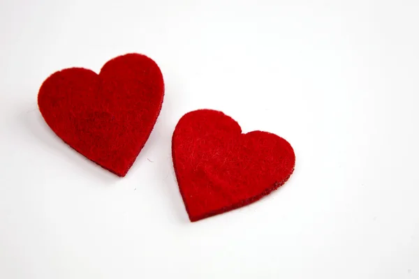 Red hearts — Stock Photo, Image