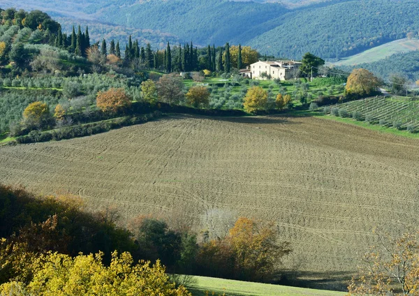 Toscana no tempo de inverno — Fotografia de Stock