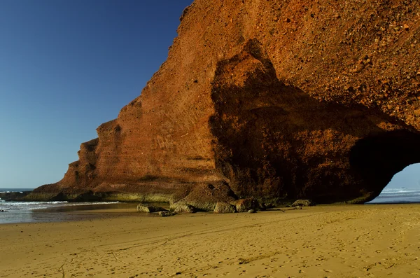 Legzira pláže v Maroku — Stock fotografie