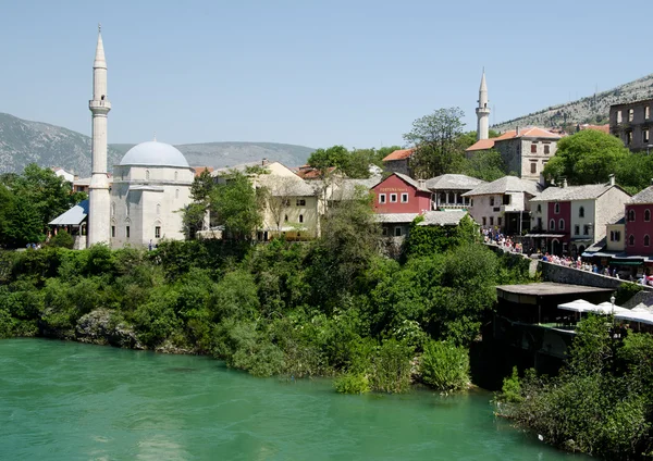 Mostar görünümü, Bosna — Stok fotoğraf