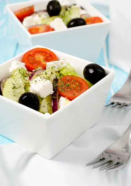 Greek salad — Stock Photo, Image