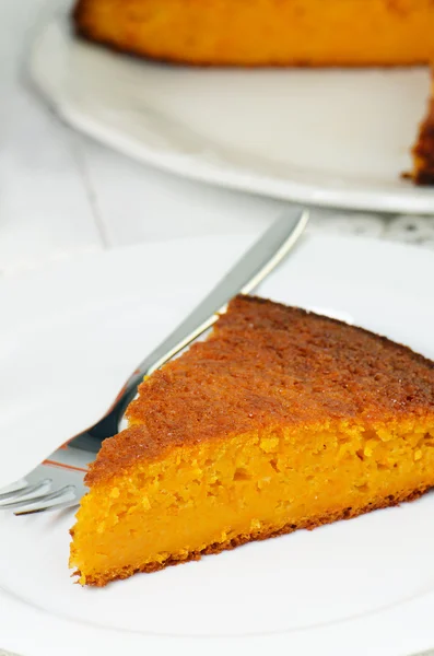 Bolo de cenoura — Fotografia de Stock