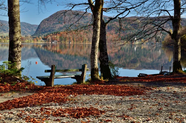 Lake Bohinj, Slovenia — Stock Photo, Image