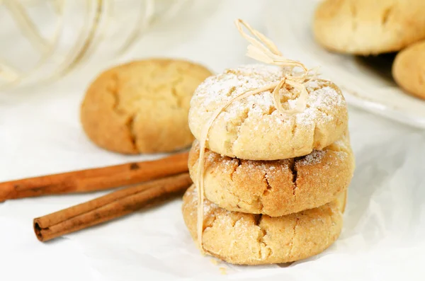 Polvorones，西班牙的脆饼 — 图库照片